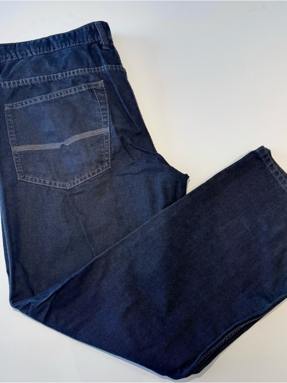 Buffalo Straight Leg Jeans / Dark Blue / 38